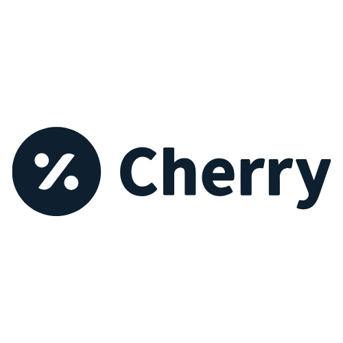 With cherry logo